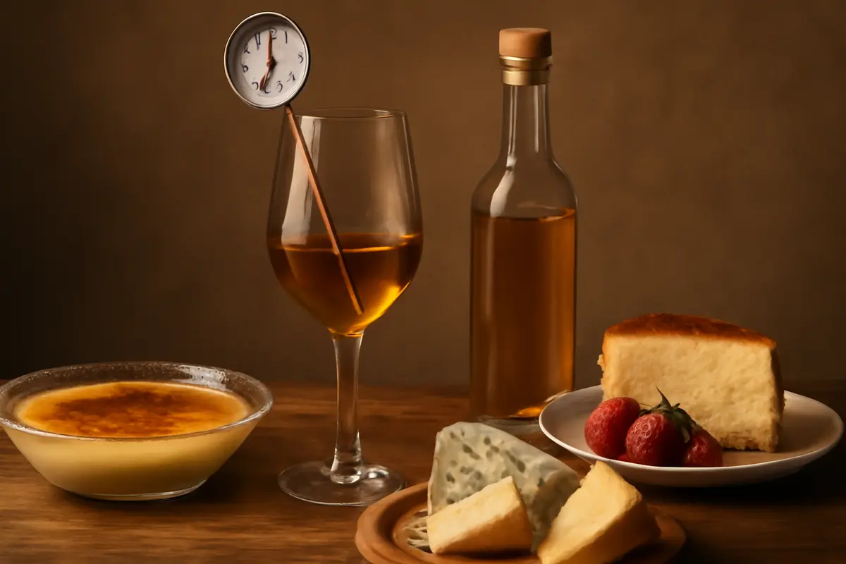 Qual è la temperatura ideale di servizio per i vini dolci? Il dettaglio che esalta dessert e formaggi