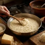 La preparazione del Risotto alla Salvator Rosa: passaggi autentici per un risultato perfetto