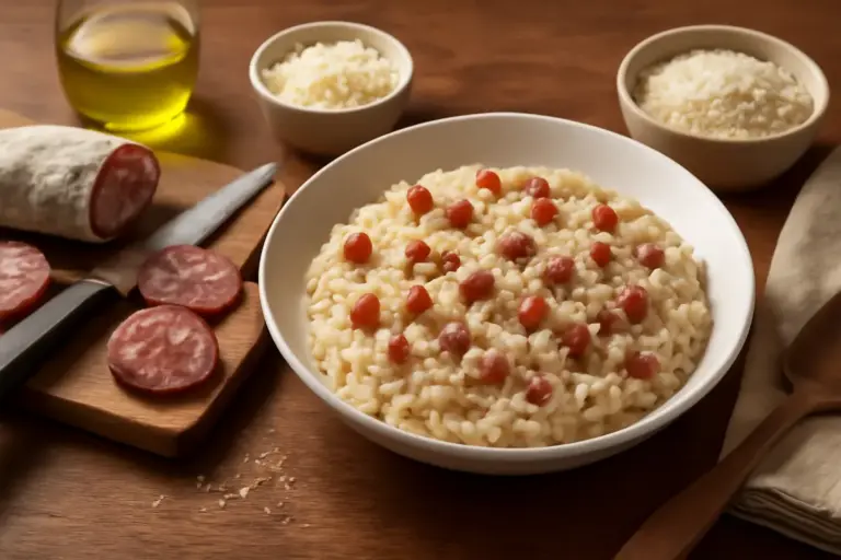 Ricetta risotto al salame cremonese: la combinazione di ingredienti che pochi utilizzano