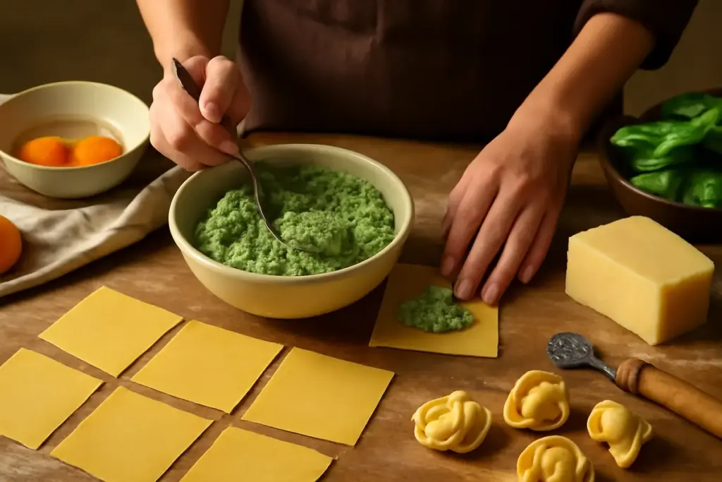 La vera ricetta degli agnolini di magro: i passaggi per creare il ripieno cremoso come una volta