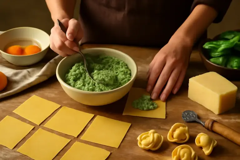La vera ricetta degli agnolini di magro: i passaggi per creare il ripieno cremoso come una volta
