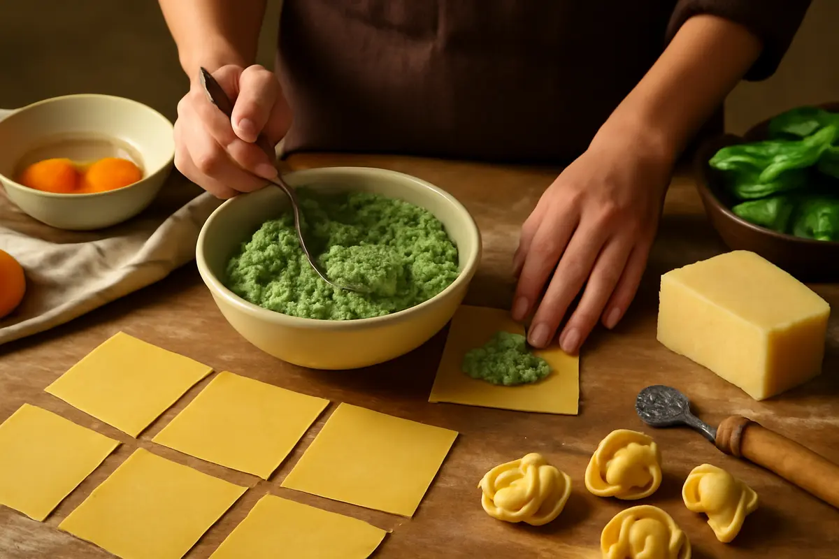 La vera ricetta degli agnolini di magro: i passaggi per creare il ripieno cremoso come una volta