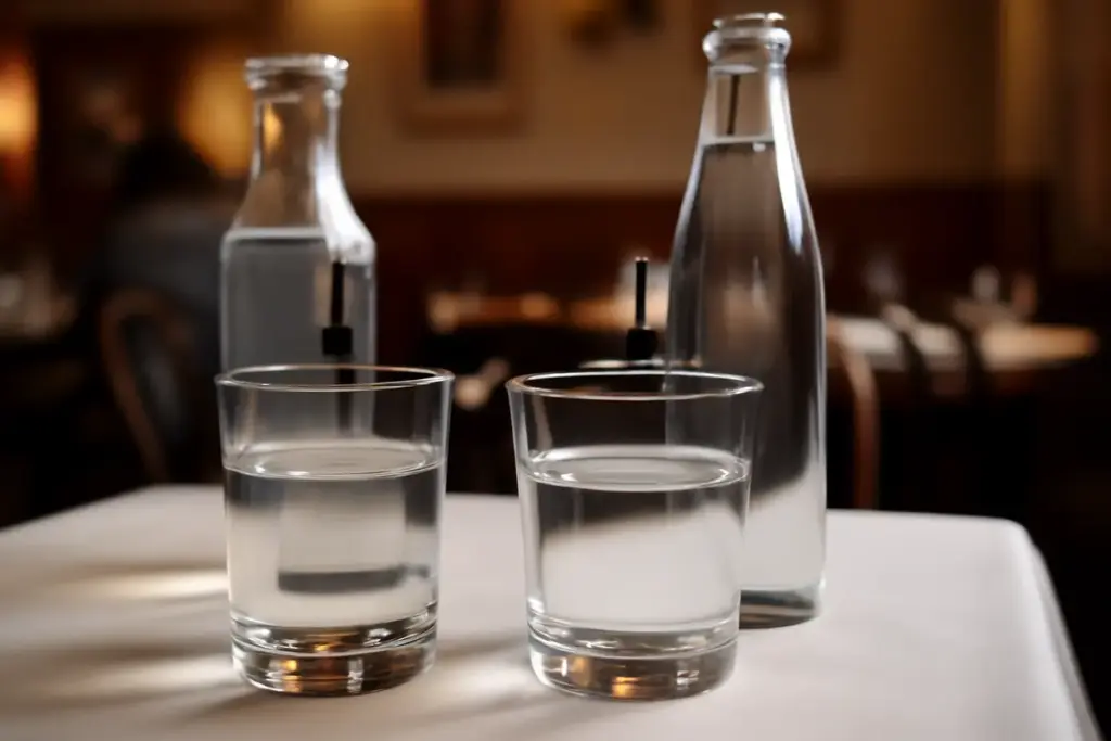 Che differenza c’è tra acqua filtrata e minerale in ristorante? Il dettaglio che influisce davvero sul gusto