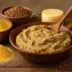 Polenta taragna cremonese: le proporzioni perfette tra mais e grano saraceno che danno sapore