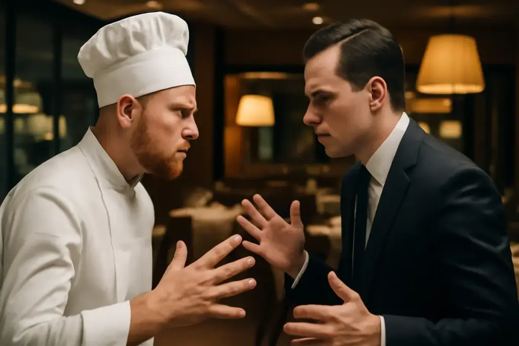 Chef vs manager di sala: chi gestisce davvero il ritmo della serata e perché conta