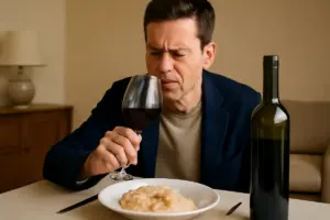 Cosa succede se accompagni il risotto con vino troppo giovane? Il rischio che pochi considerano e come evitarlo