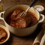 Ricetta originale dello stracotto cremonese: la tecnica che rende la carne tenerissima