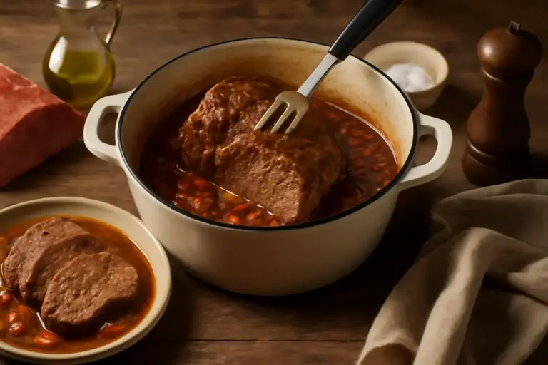 Ricetta originale dello stracotto cremonese: la tecnica che rende la carne tenerissima
