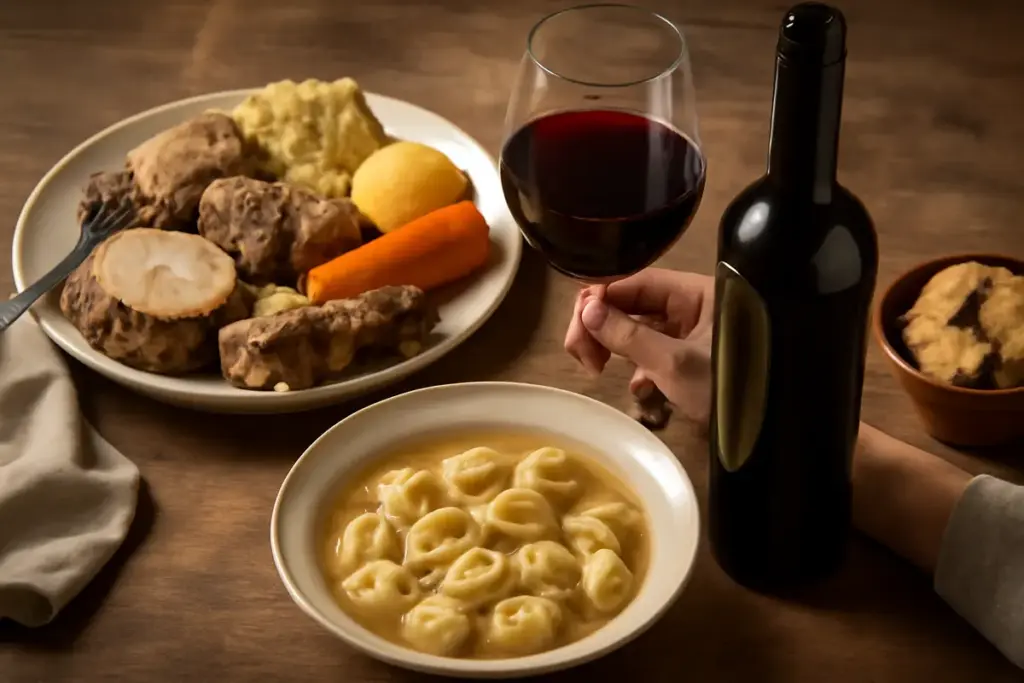 Come scegliere il vino perfetto per bolliti e marubini? Il criterio che conquista i palati invernali